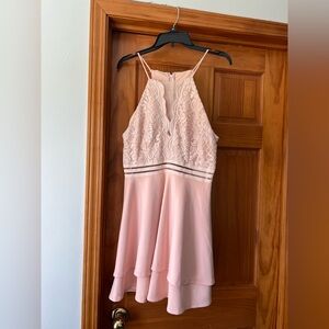 City Studio Soft Pink Dress